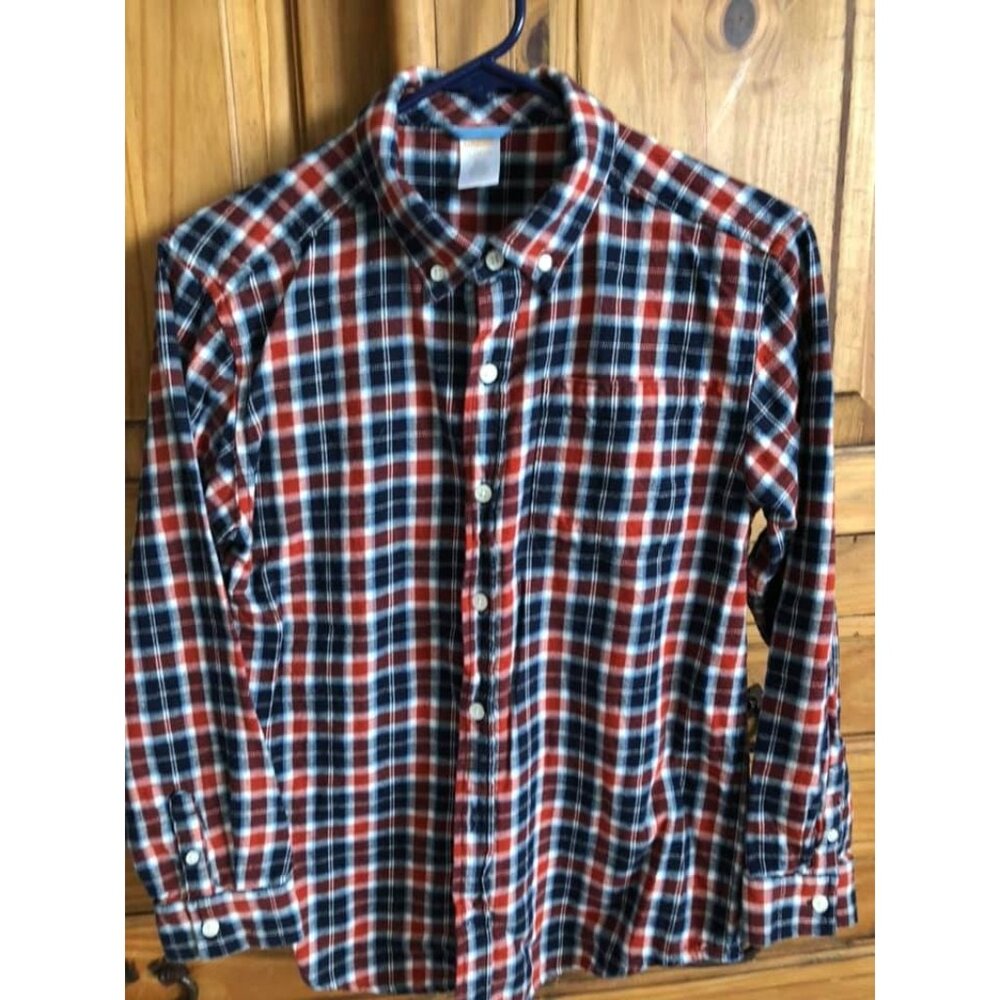 Kids flannel shirt New sz 10/12